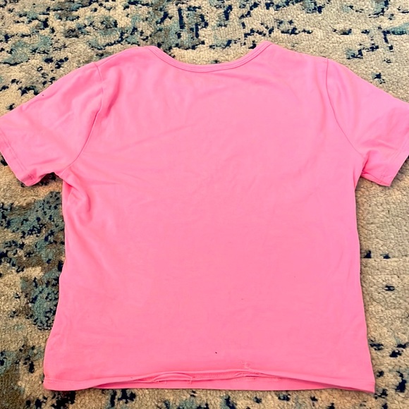 bright pink crop top - Picture 3 of 3